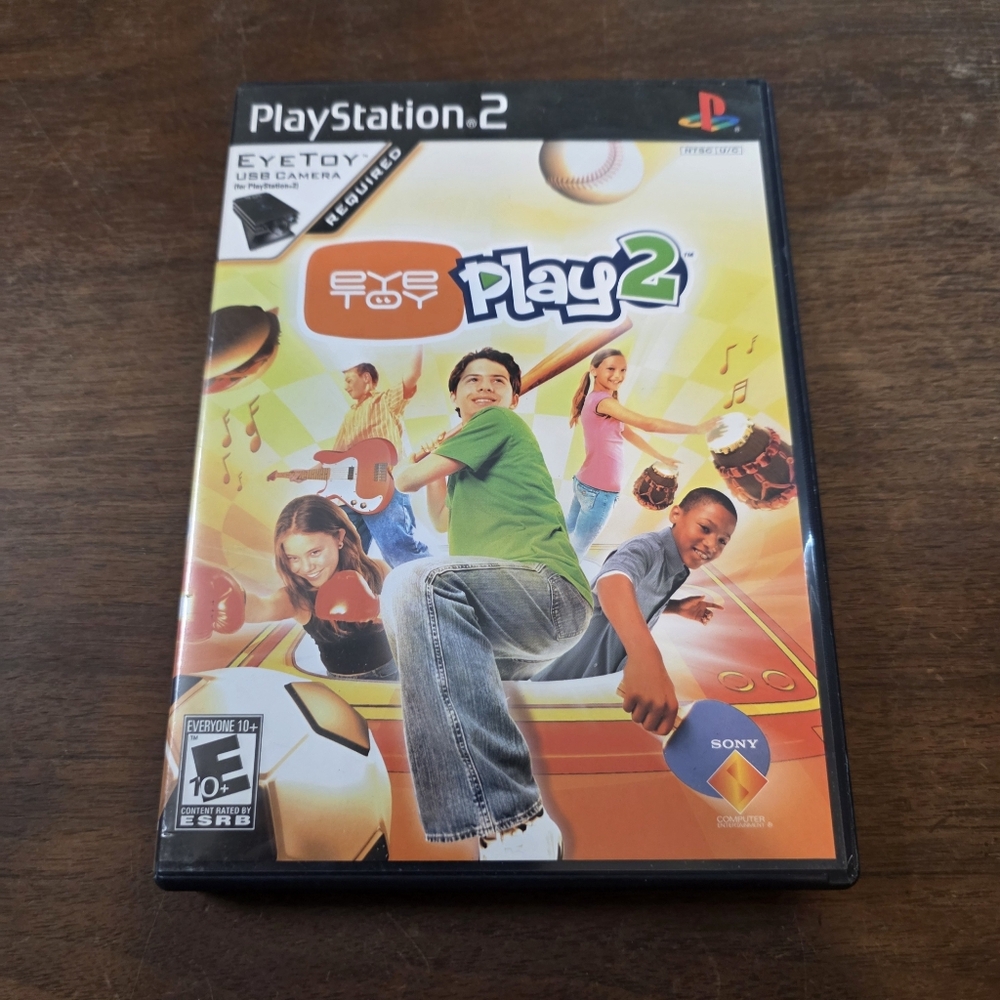 Sony Ps2 Eye Play 2 Game Cib